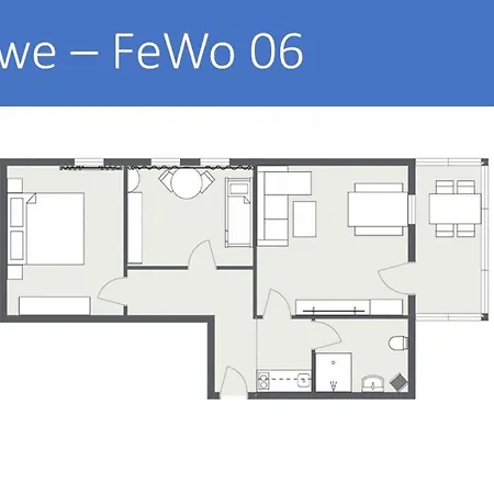 Villa Moewe Ferienwohnung 06 Goehren (Ruegen)